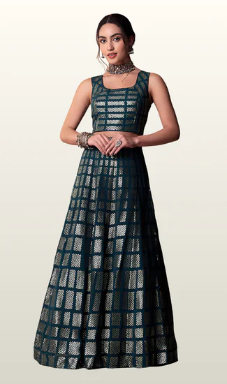 Designer Wedding Wear Georgette Lehenga Choli for Women with Sequins & Thread Embroidery Work | Premium Ethnic Collection | Stitched Blouse (32-48)